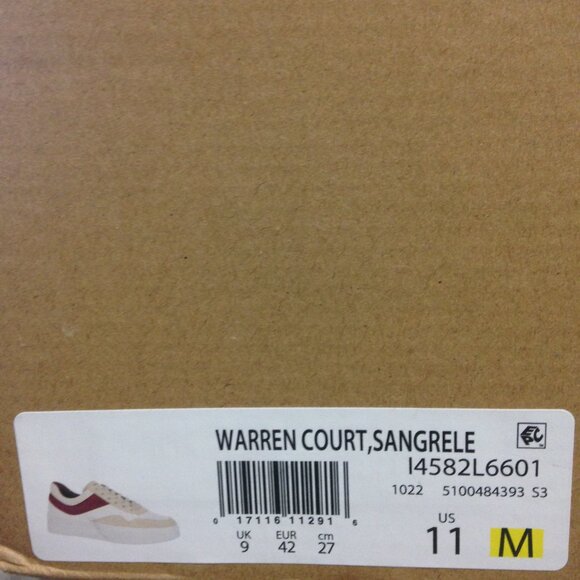 Vince Warren Court Sneaker in Sangrele 11M NWT - Picture 4 of 5